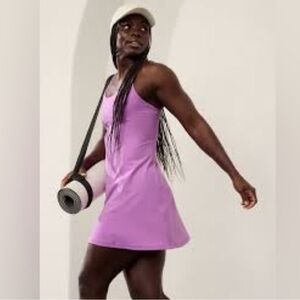 NWT Athleta Pink/Purple Exercise Dress